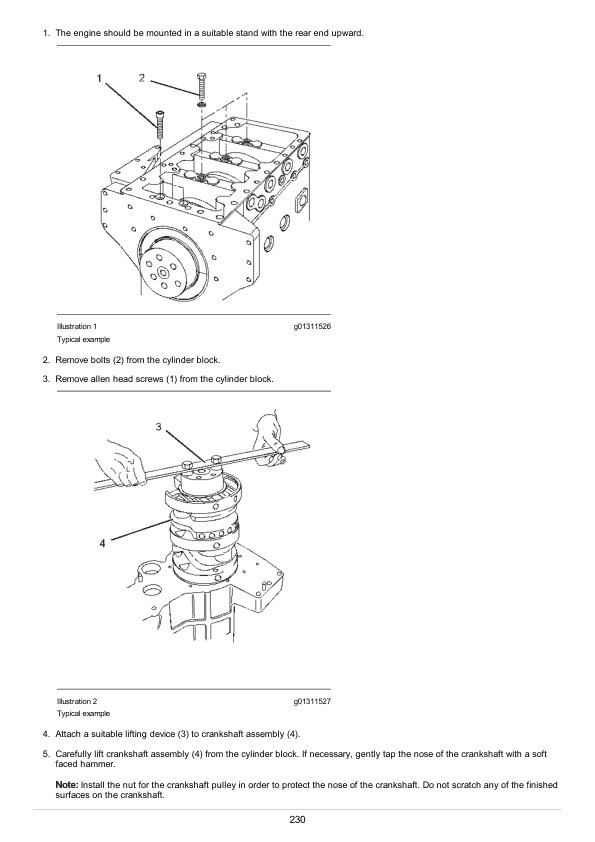 Caterpillar CAT C2.2 Engine Service Repair Manual (G7L00001 and up) Workshop Guide