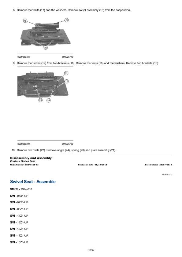 Caterpillar CAT D300E Articulated Dump Truck Service Repair Manual (7FN00001 and up) Workshop Guide
