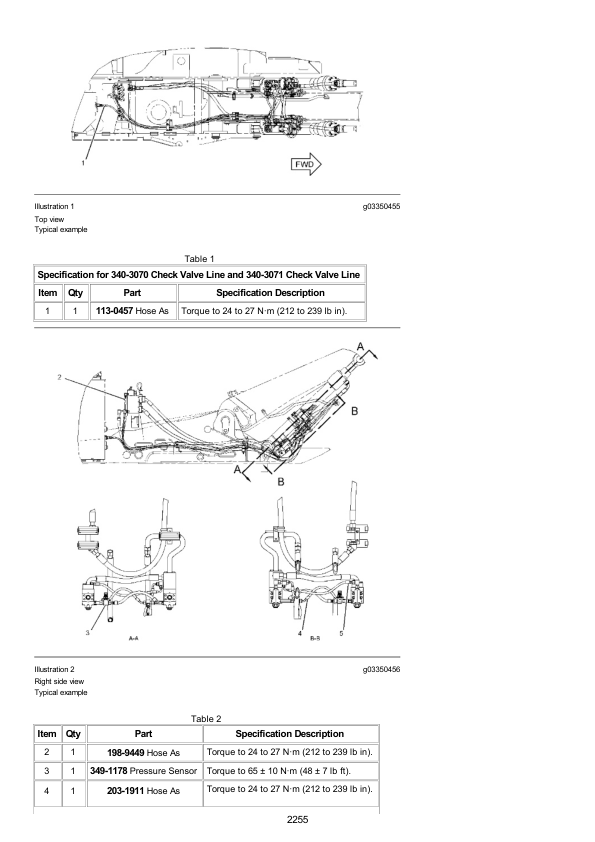 Caterpillar CAT M313D Wheeled Excavator Service Repair Manual (J3A00001 and up)