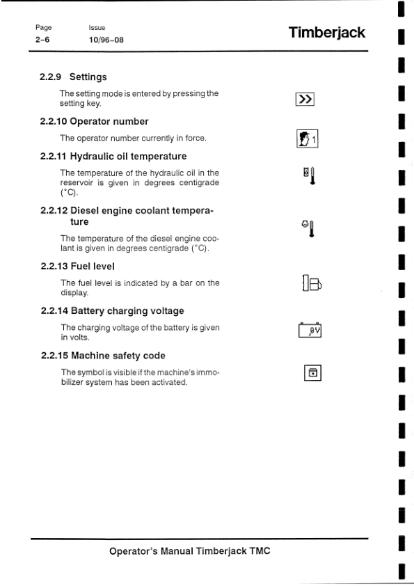 John Deere 1110 Forwarders Operator’s Manuals (F045786) Workshop Guide