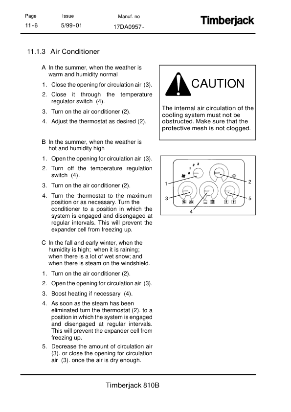 John Deere 810B Forwarders Operator’s Manuals (F057972) Workshop Guide