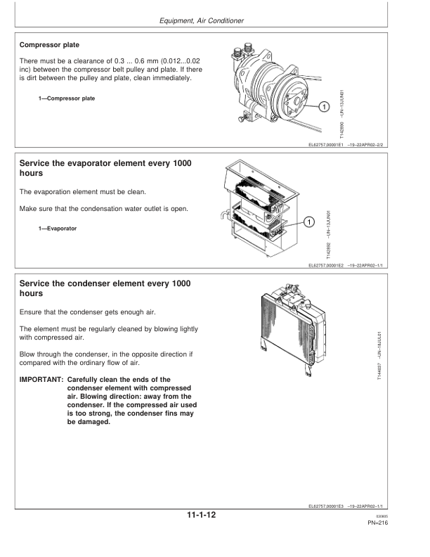 John Deere 1711D Clambunk Operator’s Manuals (F066886) Workshop Guide