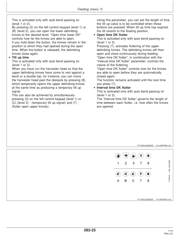 John Deere TIMBERMATIC 300 TIMBERJACK Measuring And Control Systems Operator’s Manuals (F070128) Workshop Guide