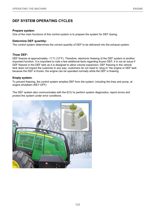 John Deere 1910G Forwarders Operator’s Manuals (F708999) Workshop Guide