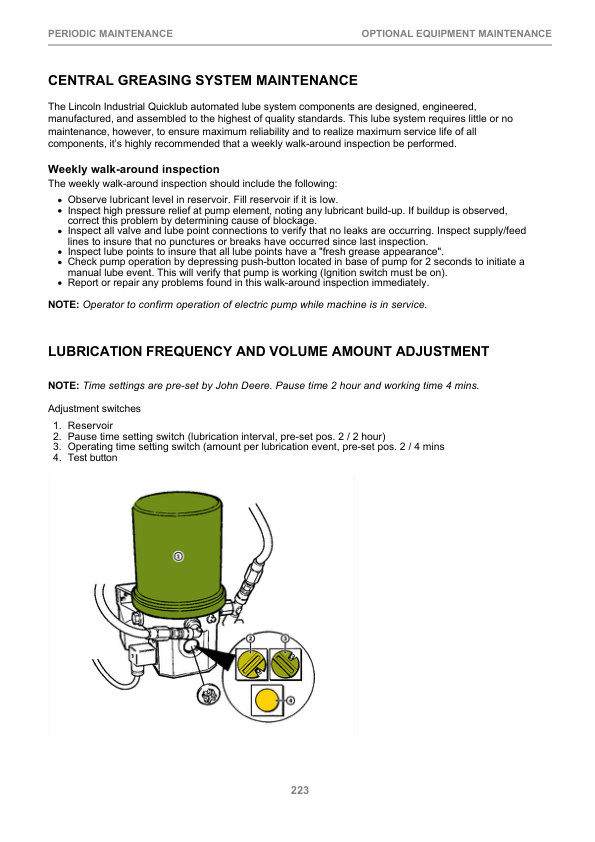 John Deere 1110G T2 RL, 1210G T2 RL, 1510G T2 RL Forwarders Operator’s Manuals (F723236) Workshop Guide