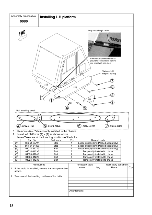 Komatsu HD325-7R, HD405-7R Dump Truck Service Repair Manual Workshop Guide