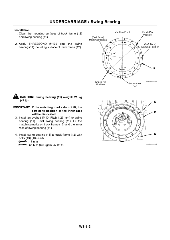 Hitachi ZX14-3, ZX16-3, ZX18-3 Mini Excavator Service Repair Manual