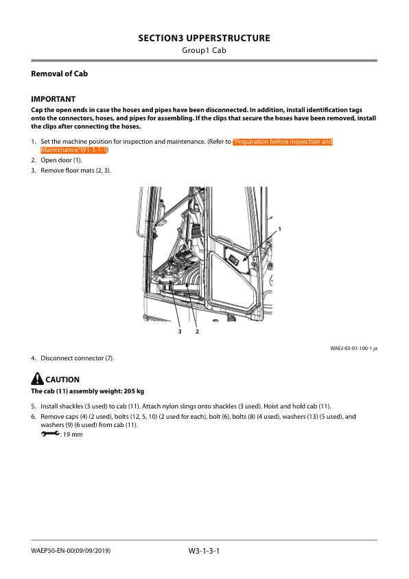Hitachi ZX48U-6 Mini Excavator Service Repair Manual