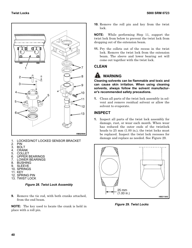 Hyster H1050HD-16CH, H1150HD-16CH Forklift Trucks H117 Series Repair Manual Workshop Guide