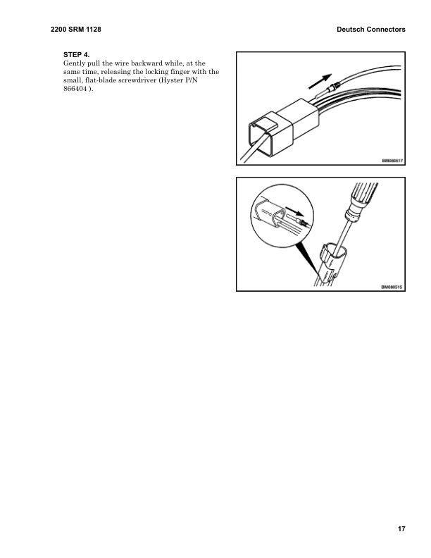 Hyster H2.0CT, H2.5CT Forklift Trucks B274 Series Repair Manual (EU) Workshop Guide