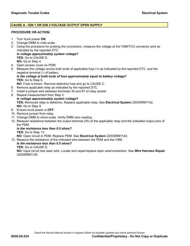 Hyster H40FT, H50FT, H60FT, H70FT Forklift Trucks P177 Series Repair Manual Workshop Guide