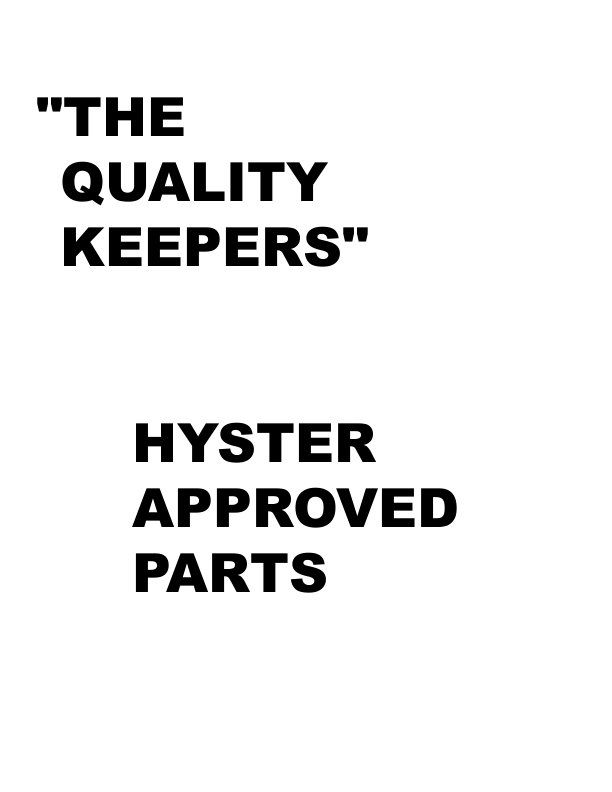 Hyster H800HDS, H900HDS, H970HDS, H1050HDS, H900HD, H970HD, H1050HD Forklift Trucks C917 Series Repair Manual Workshop Guide
