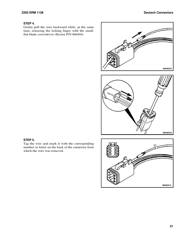 Hyster J80XN, J90XN, J100XN Electric ForkLift Truck A970 Series Repair Manual (USA) Workshop Guide