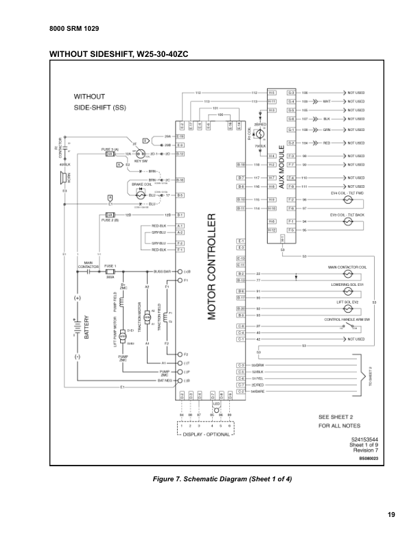 Hyster T5ZAC, T7ZAC Tow Tractors C476 Series Repair Manual Workshop Guide