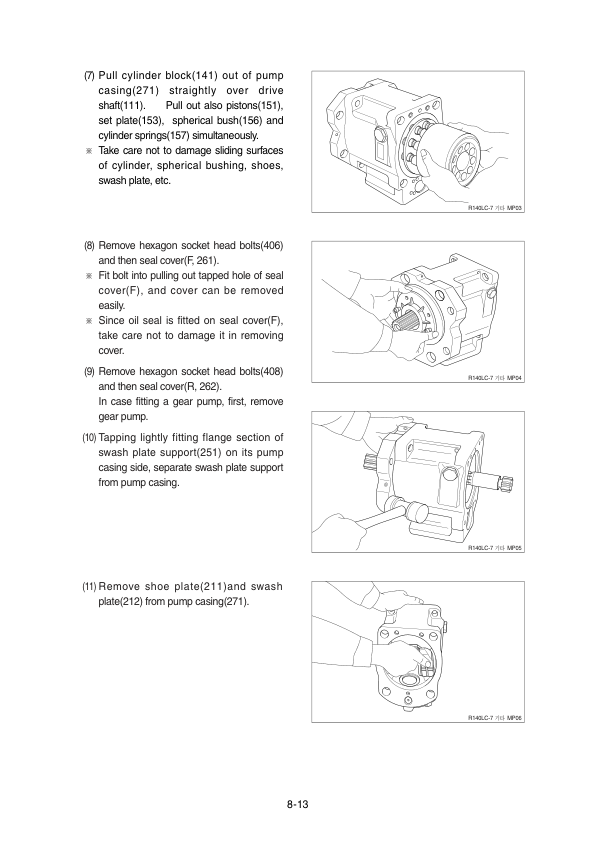 Hyundai R110-7A Crawler Excavator Service Repair Manual Workshop Guide