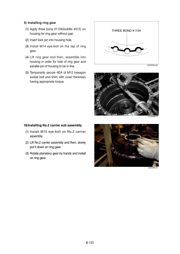 Hyundai R215L (Smart) Crawler Excavator Service Repair Manual (Built in India) Workshop Guide