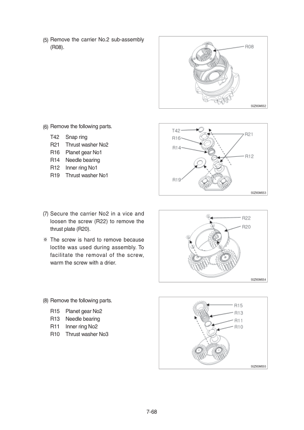 Hyundai R60CR-9A Crawler Excavator Service Repair Manual Workshop Guide
