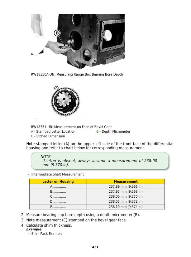 John Deere 1654, 1854, 2054, 2104 Tractors Service Repair Manual (Asia) Workshop Guide