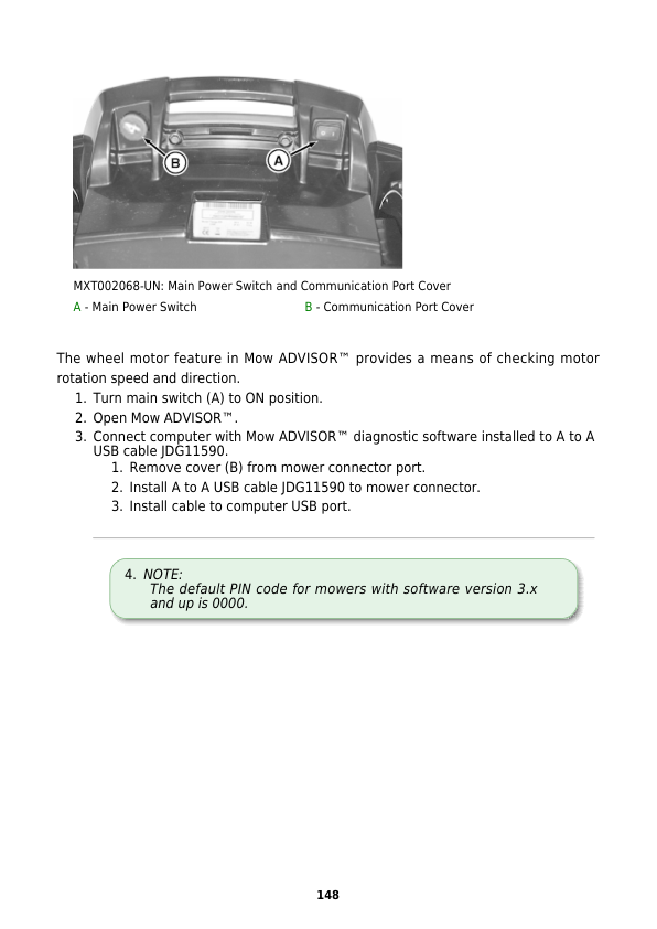 John Deere Tango E5, MOWiT 500F Series II Robotic Mower Repair Manual (TM138919) Workshop Guide