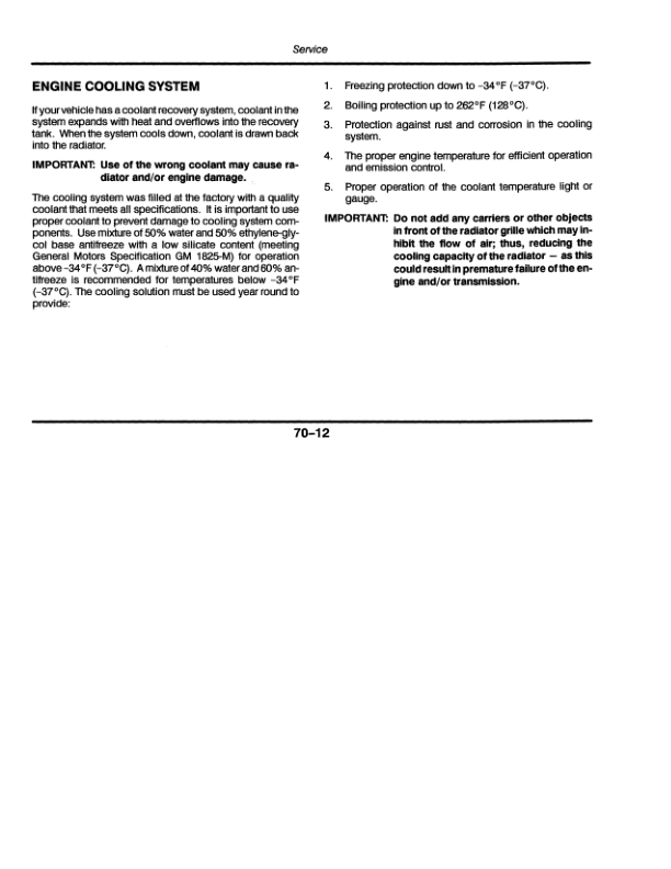 John Deere MC – FD 14, 16, 18 Chassis Motor home Chassis with Diesel Engine (Serial No. 20,000- ) Operator’s Manual (OM3077) Workshop Guide