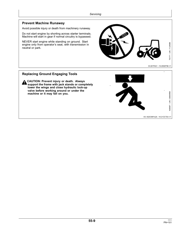 John Deere 730 Level Lift Air Disk Drill (765101-770100) (North American) Operator’s Manual (OMA104285) Workshop Guide