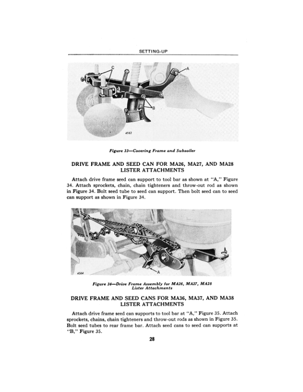 John Deere Integral Tools Bar – M5A, MT5A Attachments Operator’s Manual (OMA13351) Workshop Guide