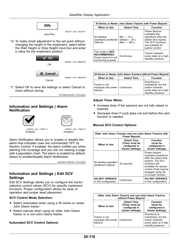 John Deere Planter SeedStar 5 Monitor (Serial No. 814101-) Operator’s Manual (OMA146324) Workshop Guide