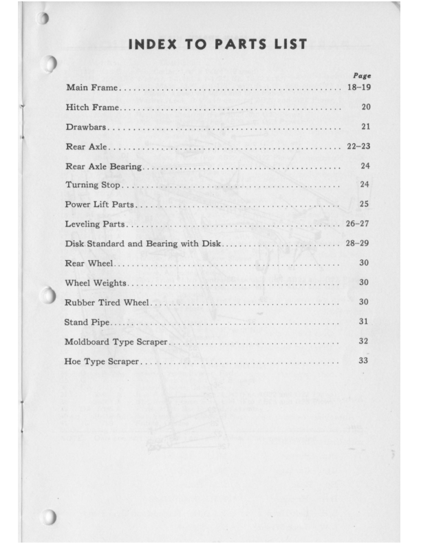 John Deere AB20, G20 Series Semi-Integral Tractor Disk Plows Operator’s Manual (OMA35451) Workshop Guide