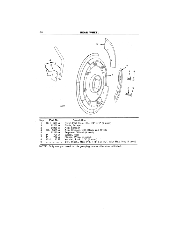 John Deere Integral Two-Disk Tractor Plow No. 472 Operator’s Manual (OMA411053) Workshop Guide
