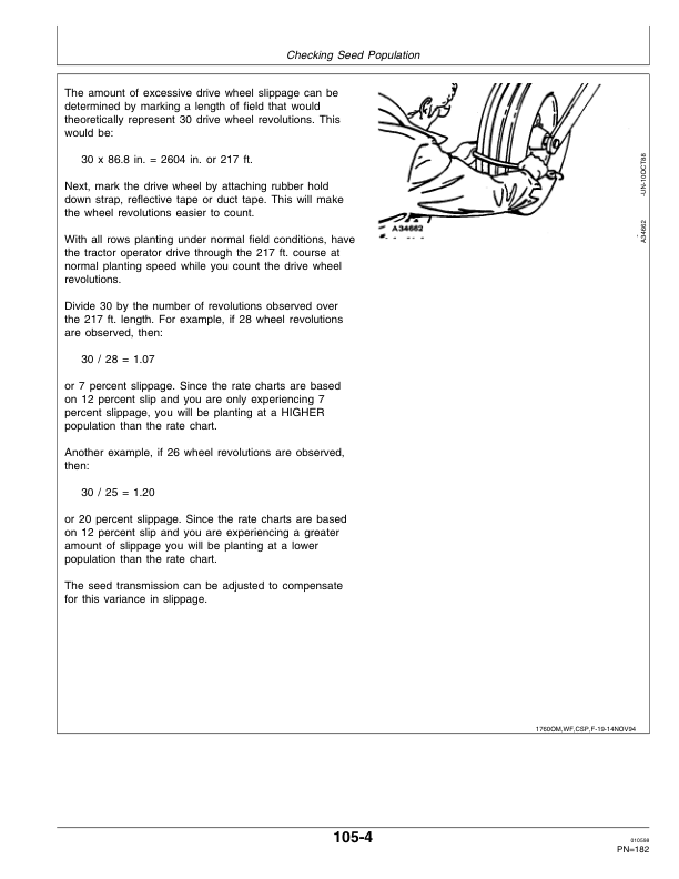 John Deere 1770 Drawn Planters (680101-680999) Operator’s Manual (OMA62302) Workshop Guide