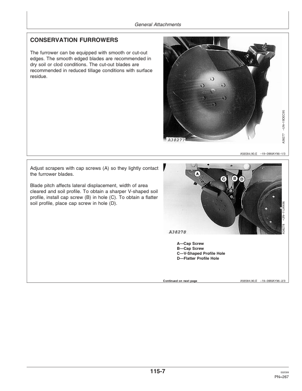 John Deere 1700, 1730 Integral Planters (685101-690999) Operator’s Manual (OMA64742) Workshop Guide