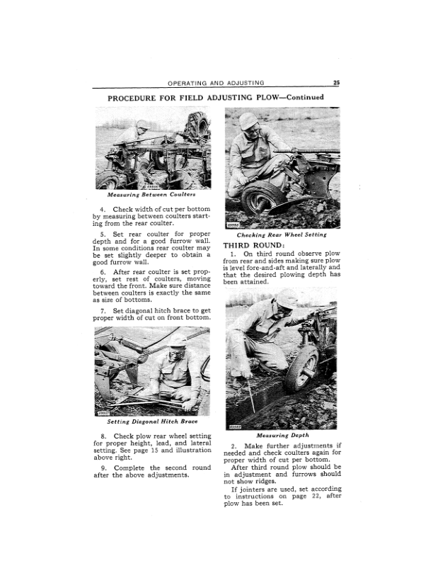John Deere 555, 555H Three-, Four-Bottom Drawn Moldboard Plows Operator’s Manual (OMA69659) Workshop Guide