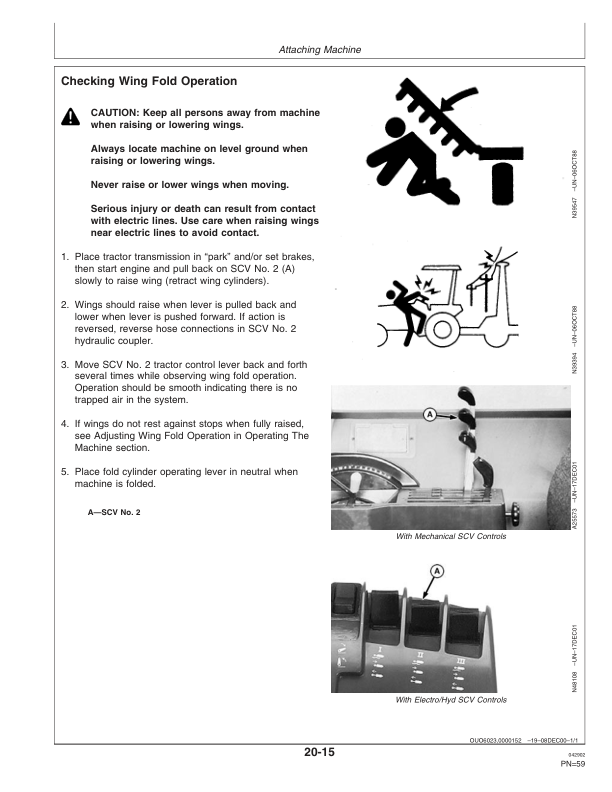 John Deere 1890 No-Till Air Drill North America (700101-705100) Operator’s Manual (OMA71096) Workshop Guide