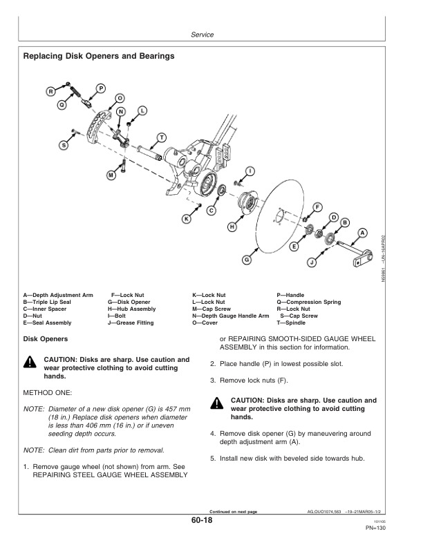 John Deere 750A Grain Drill European Edition (715101-730100) Operator’s Manual (OMA83434) Workshop Guide