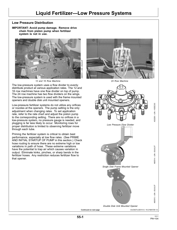 John Deere 1770NT CCS Pro-Series Planter 12/16/24 Row w/ XP Row Units Operator’s Manual (OMA90303) Workshop Guide