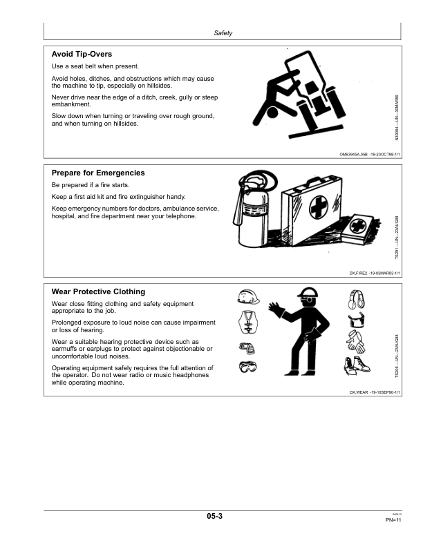 John Deere DB44, DB60, DB66, DB80, DB88, DB90, & DB120 Deere/Bauer Planters Worldwide Edition (755101-760100) Operator’s Manual (OMA96260) Workshop Guide