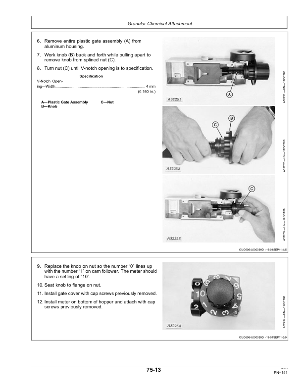 John Deere 1705 6X2 Twin Row Planters North America (760101-765100) Operator’s Manual (OMA97565) Workshop Guide