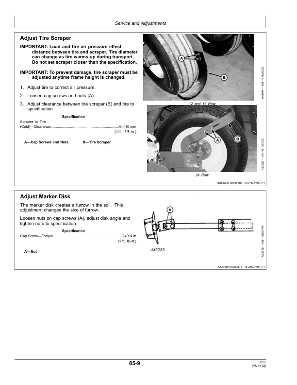 John Deere 1775NT Planters w/MaxEmerge 5 CCS (760101-765100) (North American) Operator’s Manual (OMA97707) Workshop Guide