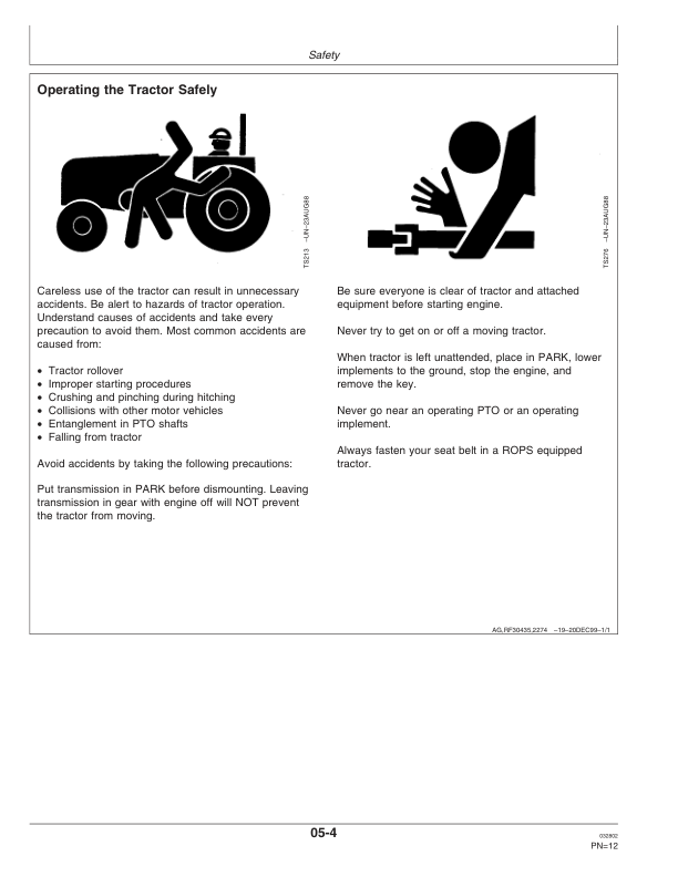 John Deere 7610, 7710, 7810 Tractors Operator’s Manual (OMAR189662) Workshop Guide