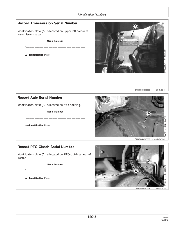 John Deere 9320T, 9420T, 9520T, 9620T Tractors Operator’s Manual (OMAR228234) Workshop Guide