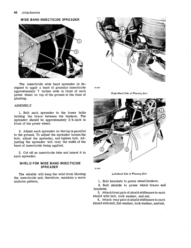 John Deere 694A, 695A, 894A Corn Planters Operator’s Manual (OMB25348) Workshop Guide