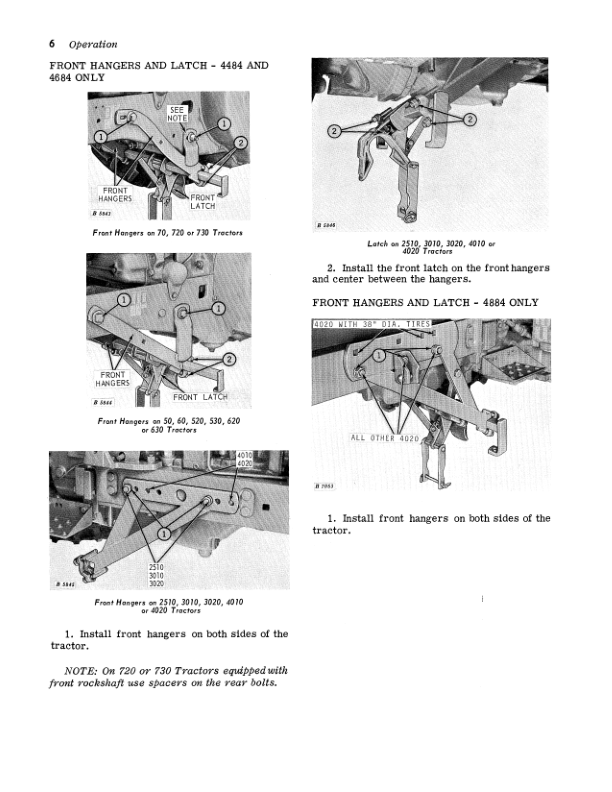 John Deere 4484, 4684, 4884 Cotton & Corn Planters Operator’s Manual (OMB25416) Workshop Guide