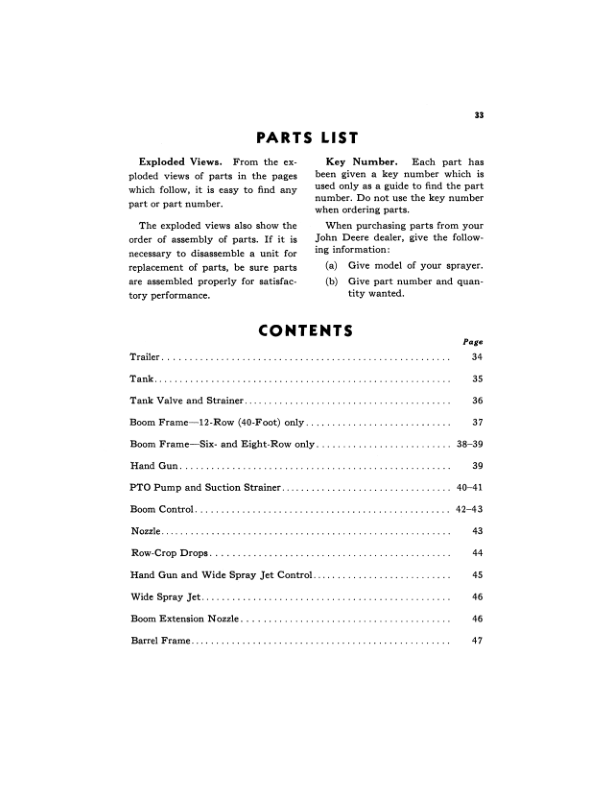 John Deere 31 Trailer Sprayer Operator’s Manual (OMB73260) Workshop Guide