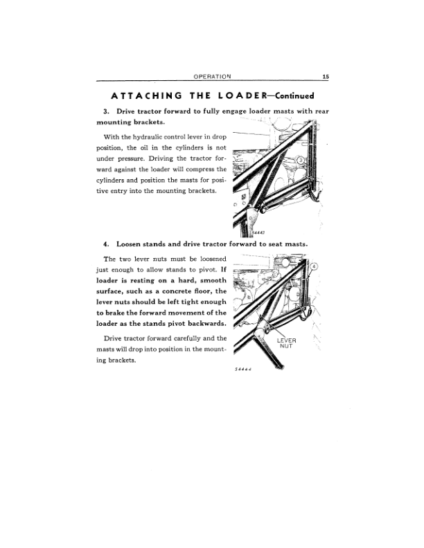 John Deere 45 Farm Loader Operator’s Manual (OMC13982) Workshop Guide