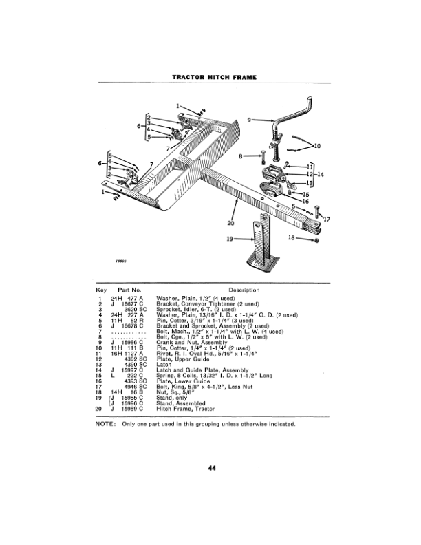 John Deere H Manure Spreader Operator’s Manual (OMC1651) Workshop Guide