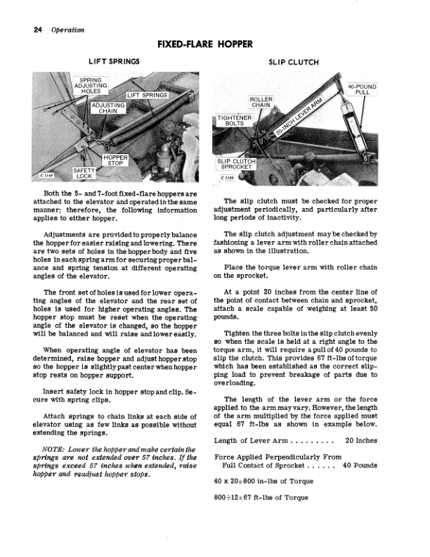 John Deere 350 Heavy-Duty Portable Elevator Operator’s Manual (OMC19591) Workshop Guide