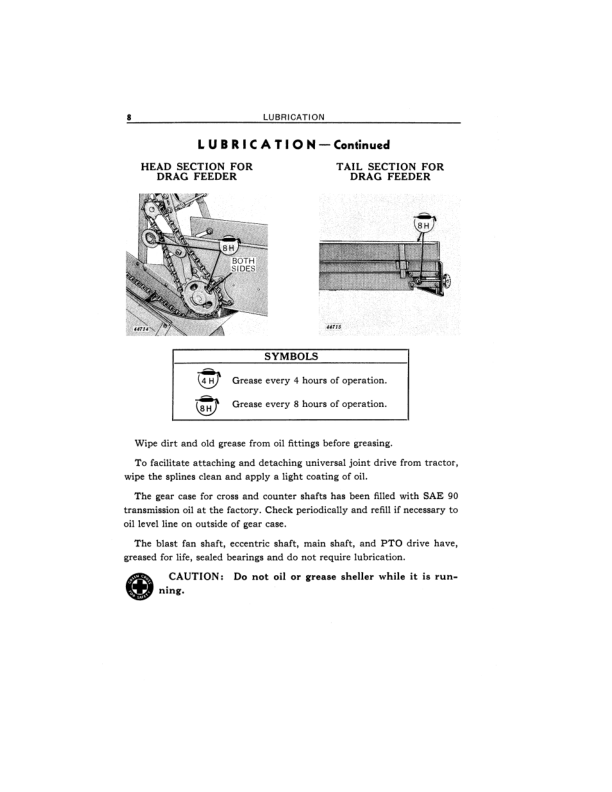 John Deere No. 71 Cylinder Corn Sheller Operator’s Manual (OMC381256) Workshop Guide