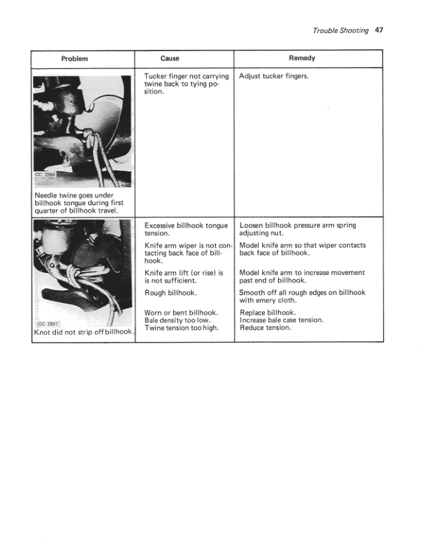 John Deere 342A Baler Operator’s Manual (OMCC19695) Workshop Guide