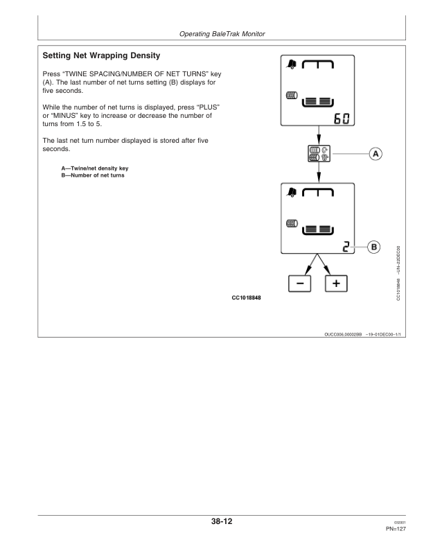 John Deere 570, 580 & 590 Round Balers Operator’s Manual (OMCC53445) Workshop Guide