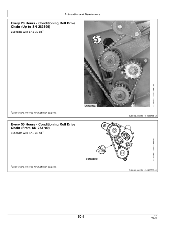 John Deere 131 Mower Conditioner Operator’s Manual (OMCC58837) Workshop Guide